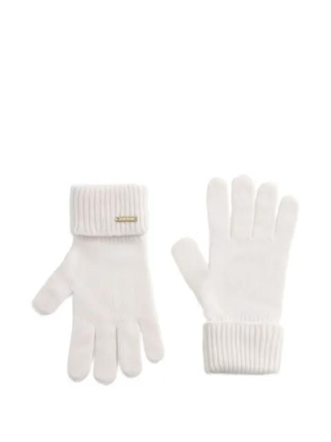 ribbed-cuff cashmere gloves by WOOLRICH