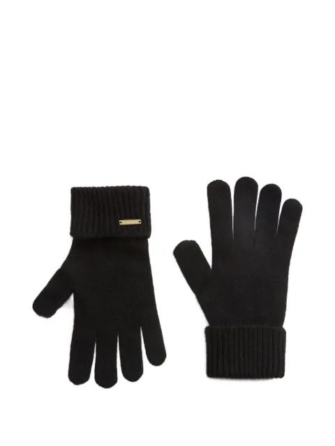 ribbed-cuff cashmere gloves by WOOLRICH
