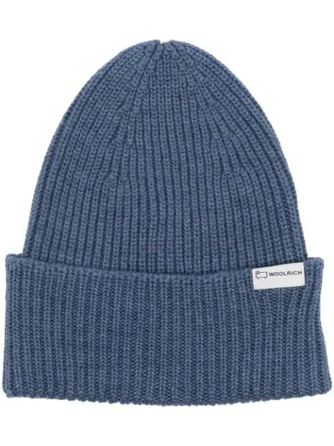 ribbed-knit wool beanie by WOOLRICH