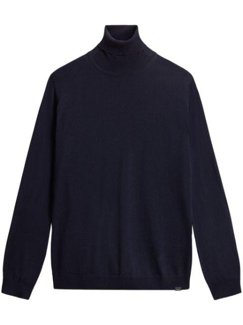 roll neck knitted jumper by WOOLRICH