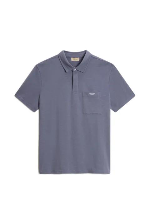 slub-jersey pocket polo shirt by WOOLRICH