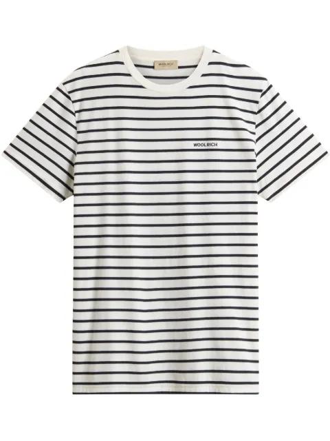 striped T-shirt by WOOLRICH
