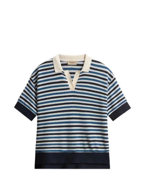 striped knit T-shirt by WOOLRICH