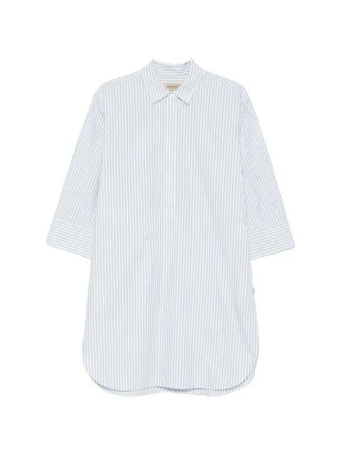 striped shirt midi dress by WOOLRICH