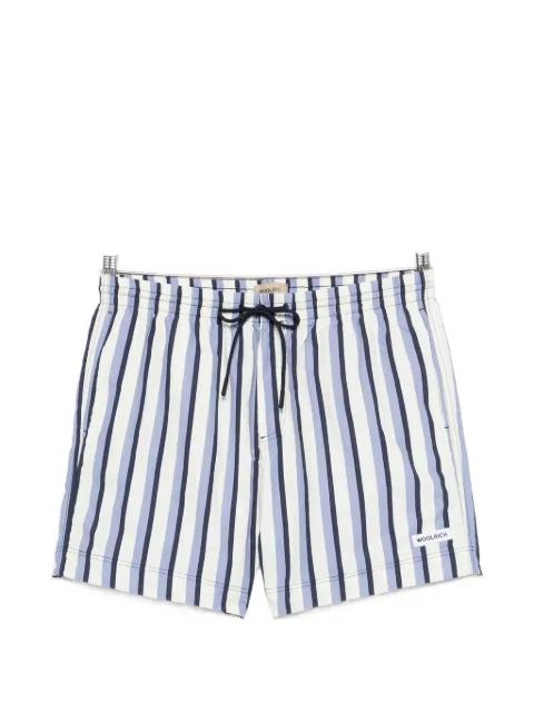 striped swim shorts by WOOLRICH