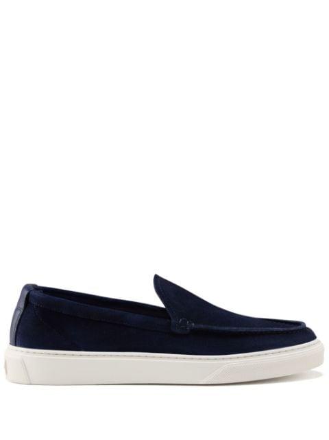 suede slip-on loafers by WOOLRICH