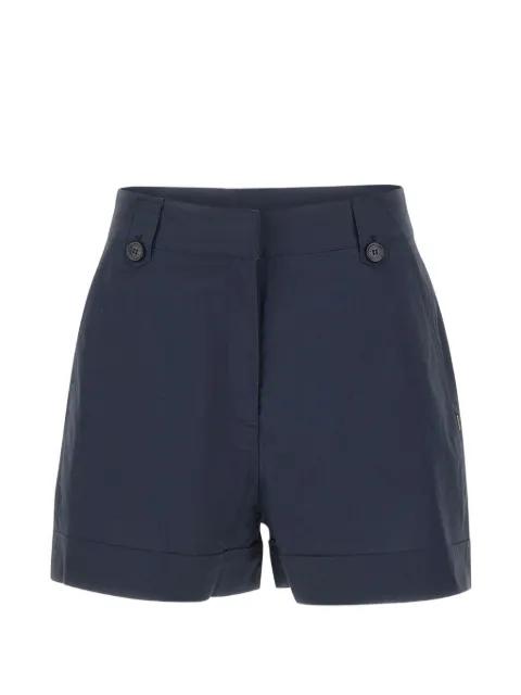 tailored high-waisted shorts by WOOLRICH