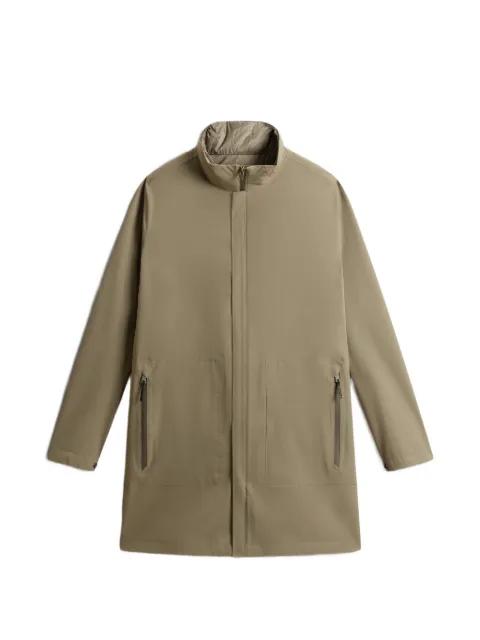 two-layer overcoat by WOOLRICH