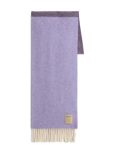 two-toned wool scarf by WOOLRICH