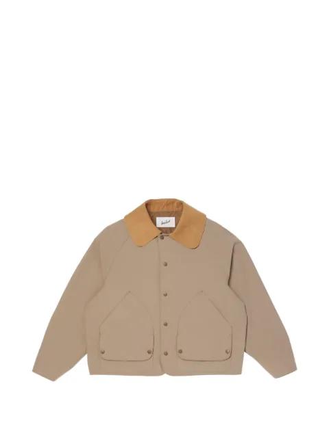 velvet-collar cotton jacket by WOOLRICH