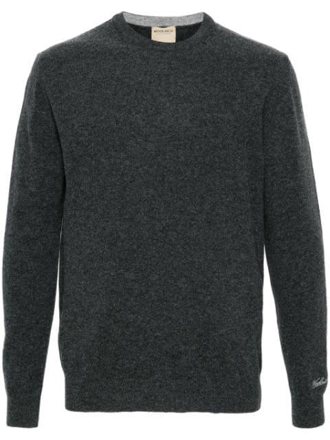 wool crew-neck sweater by WOOLRICH