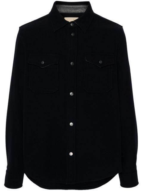 wool shirt jacket by WOOLRICH