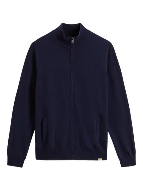 wool zip-up cardigan by WOOLRICH