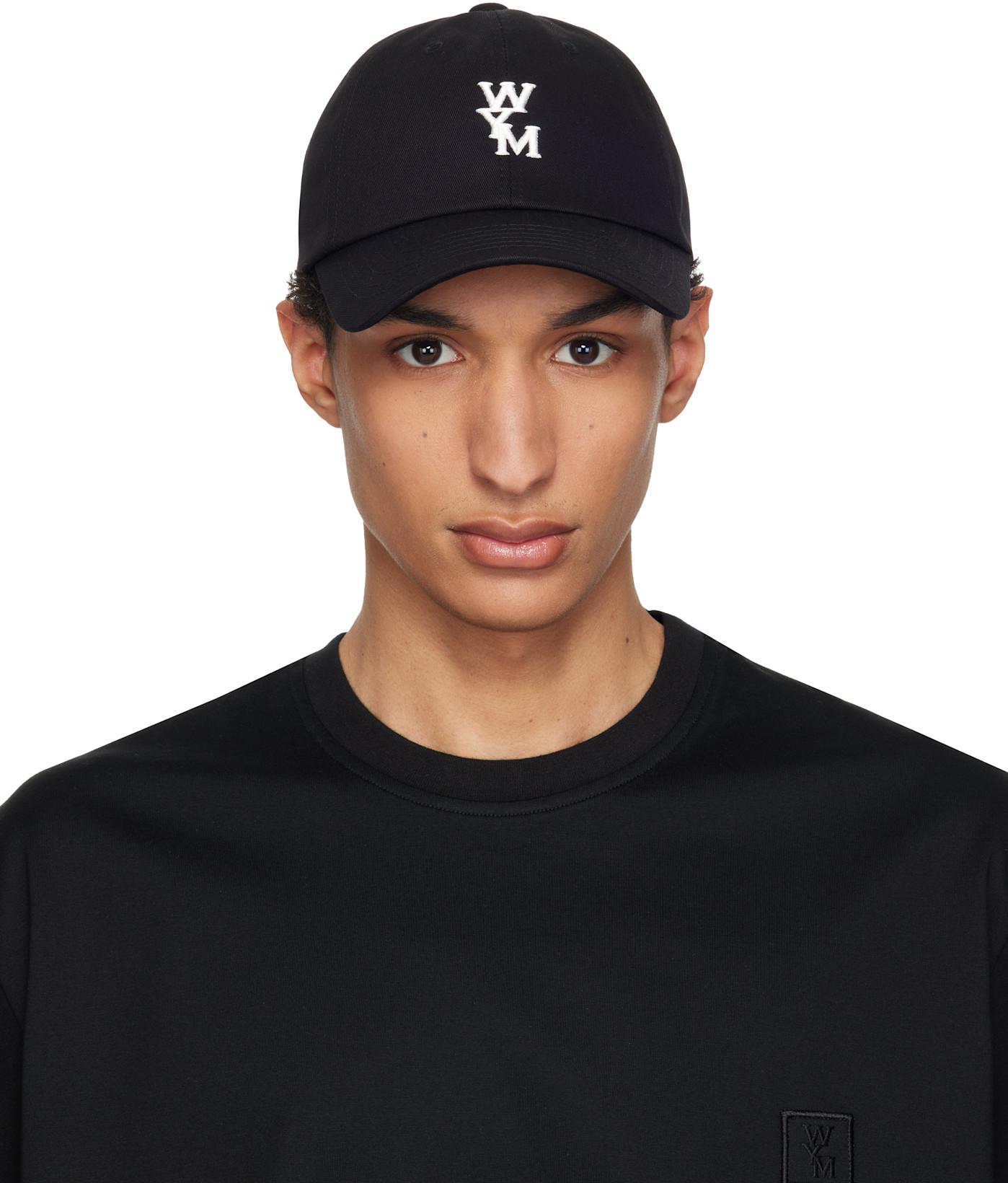 Black Logo Ball Cap by WOOYOUNGMI