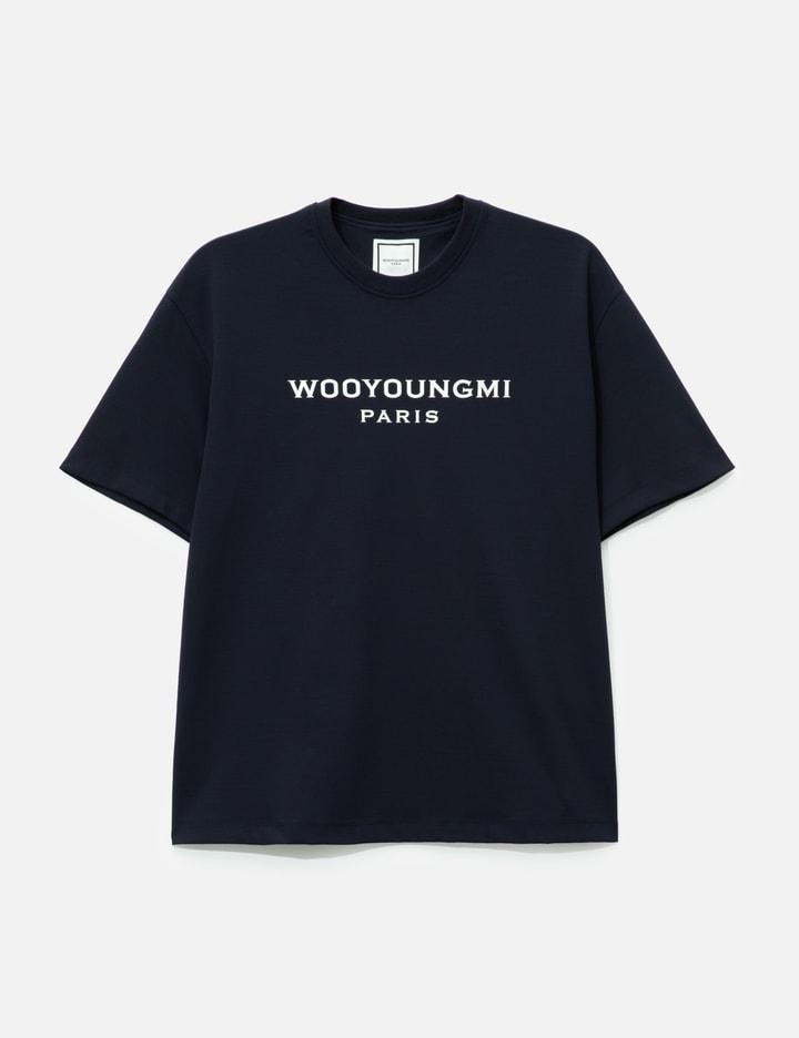 Front Logo T-Shirt by WOOYOUNGMI