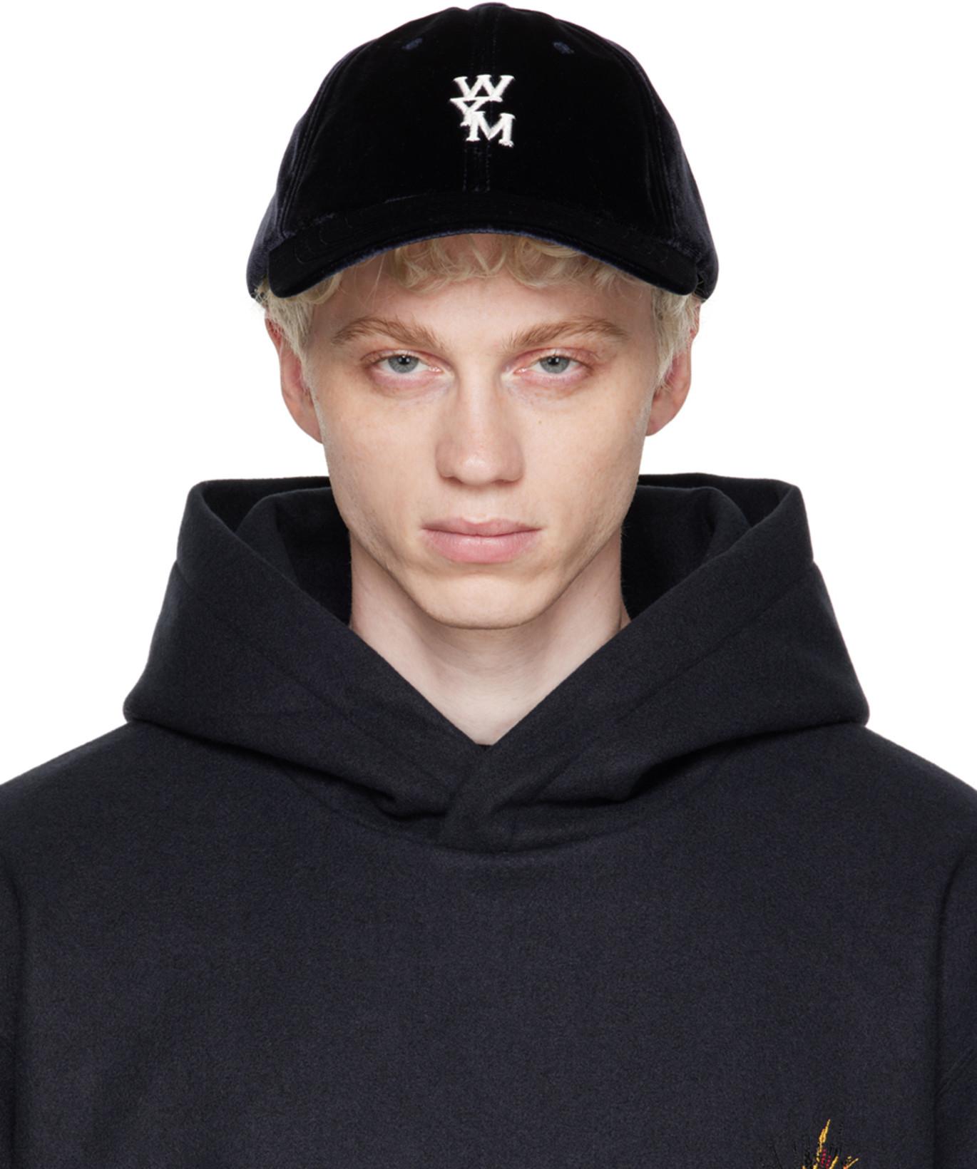 Navy Ball Cap by WOOYOUNGMI