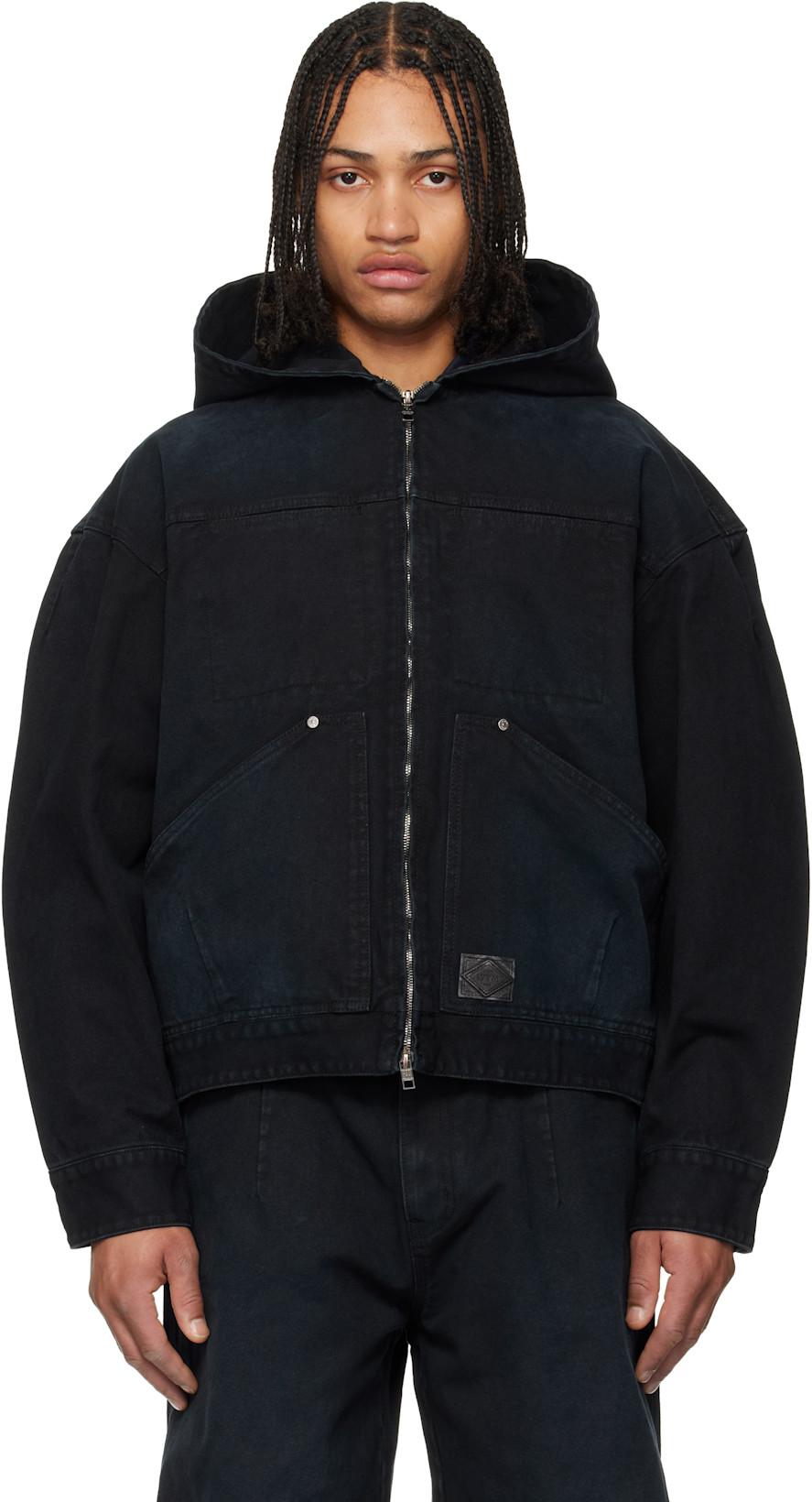 Navy Hood Dyed Jacket by WOOYOUNGMI