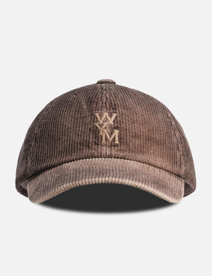 Ribbed Denim Logo Ball Cap by WOOYOUNGMI