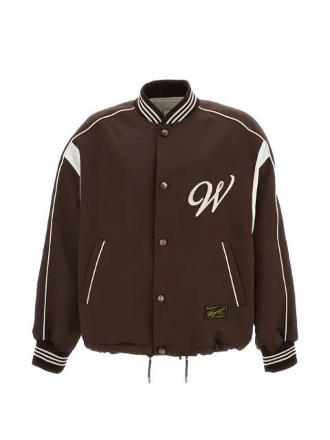 buttoned bomber jacket by WOOYOUNGMI