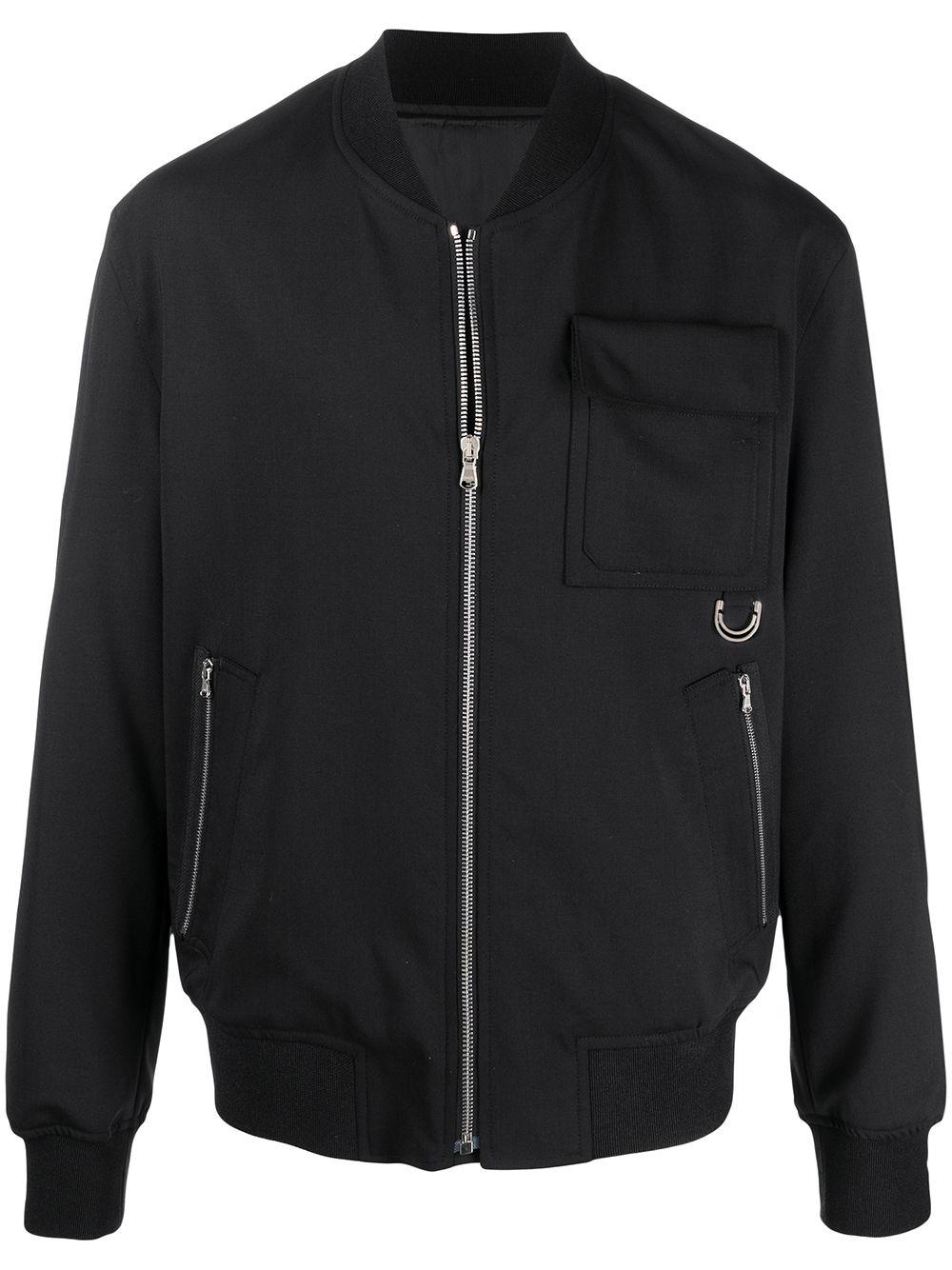 cargo bomber jacket by WOOYOUNGMI