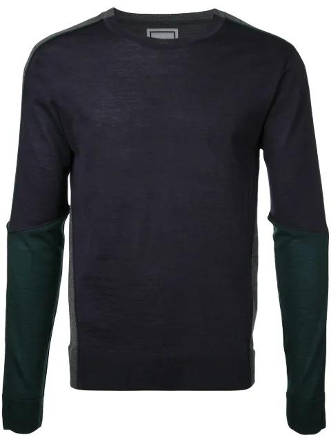 contrast sweatshirt by WOOYOUNGMI