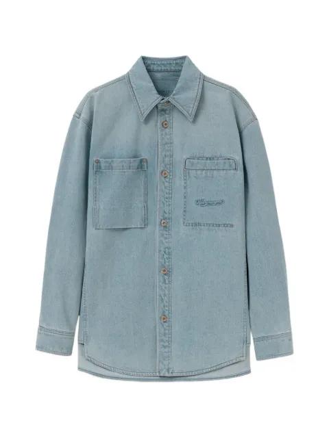 denim shirt by WOOYOUNGMI