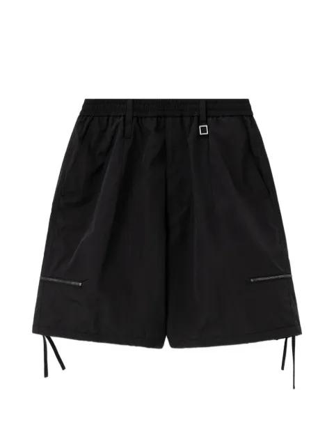 drawstring cargo shorts by WOOYOUNGMI