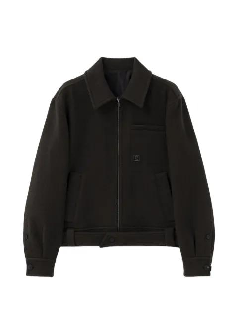 logo belt jacket by WOOYOUNGMI