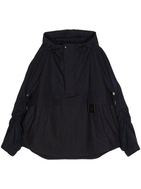 logo-patch hoodied jacket by WOOYOUNGMI