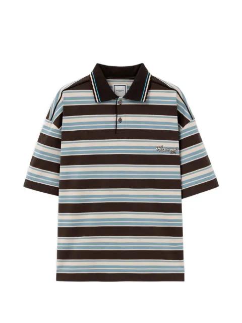 striped short-sleeve T-shirt by WOOYOUNGMI