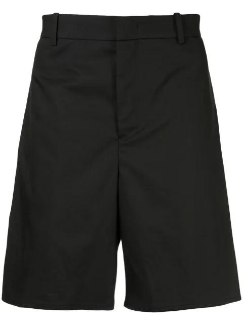 tailored fitted shorts by WOOYOUNGMI