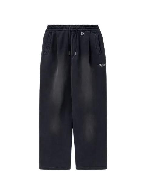 wide-leg drawstring trousers by WOOYOUNGMI