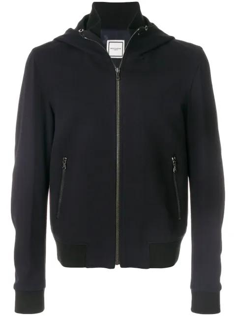 zipped hoodied jacket by WOOYOUNGMI