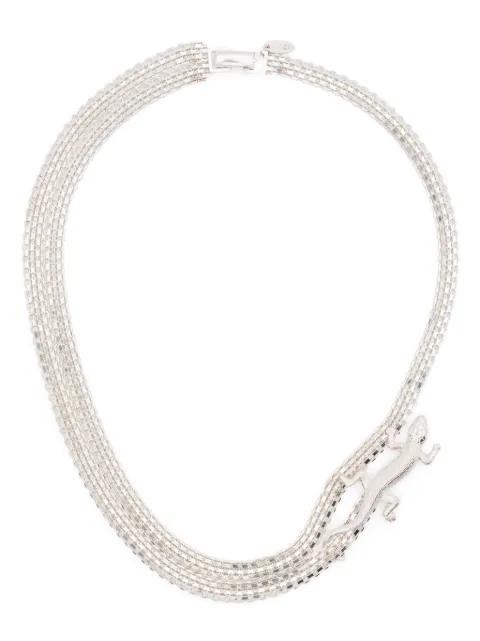 double-chain necklace by WOUTERS&HENDRIX