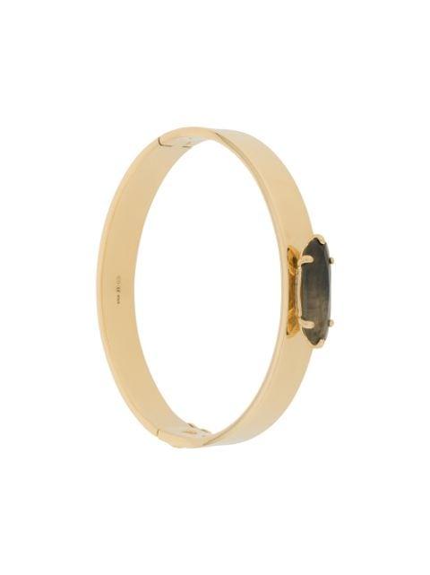 labradorite cuff bracelet by WOUTERS&HENDRIX