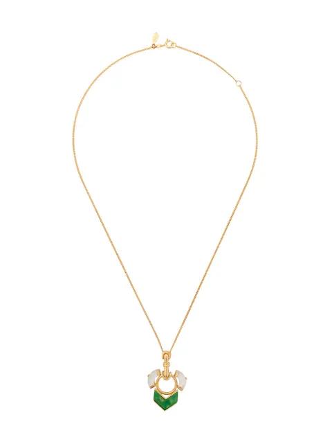 quartzite and mother-of-pearl necklace by WOUTERS&HENDRIX