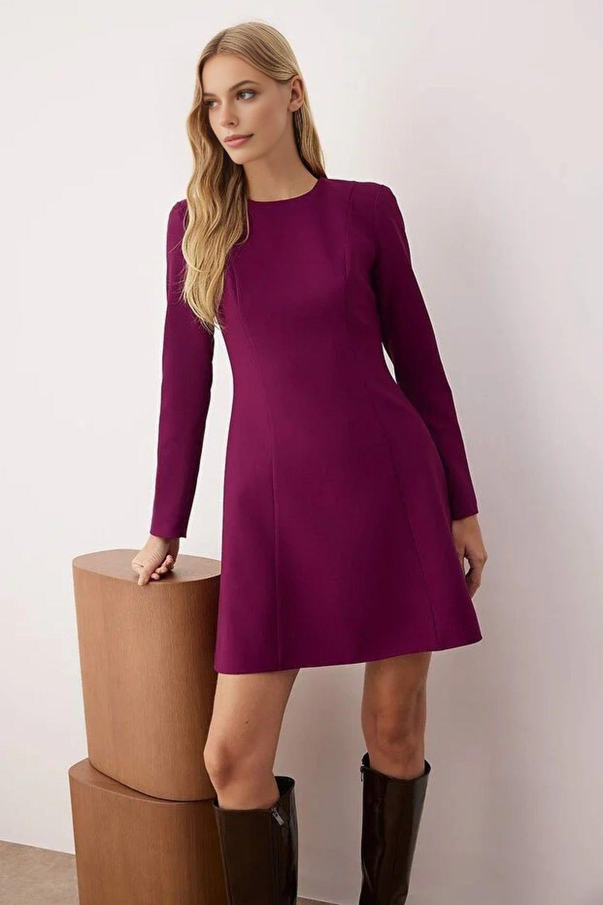 Mini Woven Dress Flounce Skirt by WOVCOR
