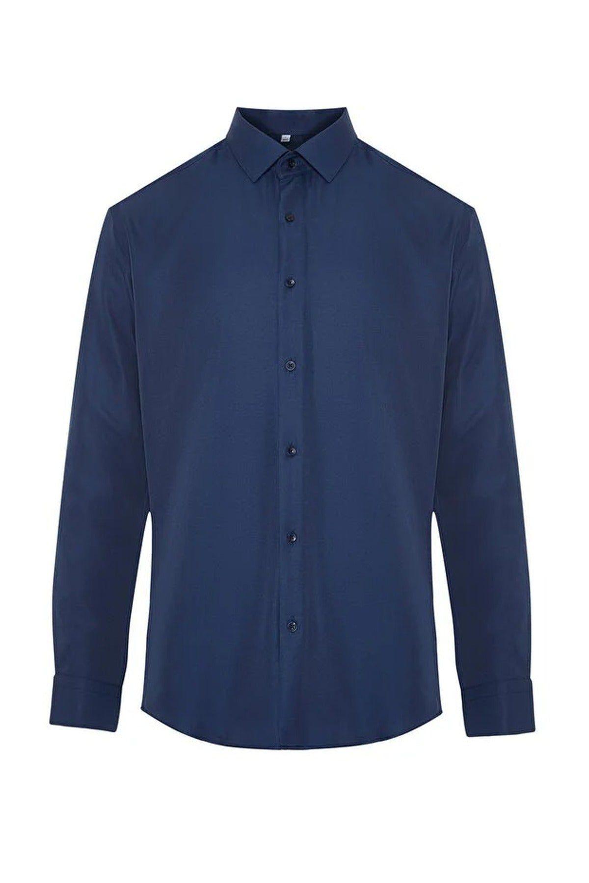 Slim Fit Long Sleeve Easy Iron Shirt by WOVCOR