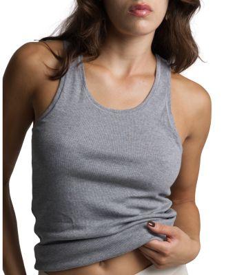 Pima Cotton Rib Tank Top by WOXER