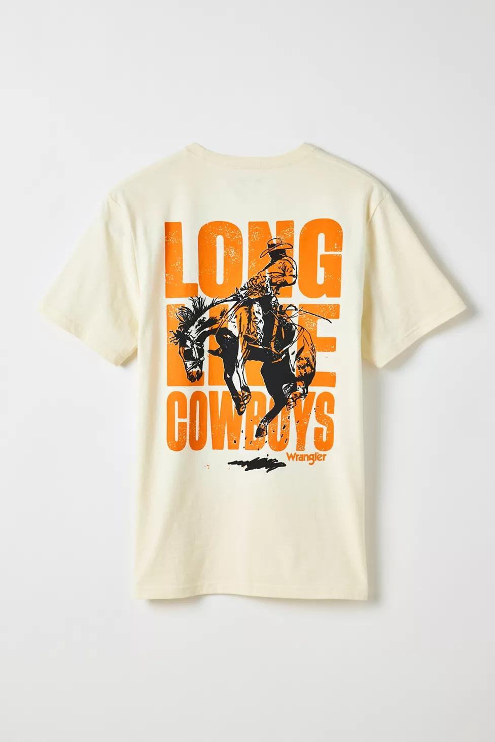 Wrangler Long Live Cowboys Graphic Tee by WRANGLER