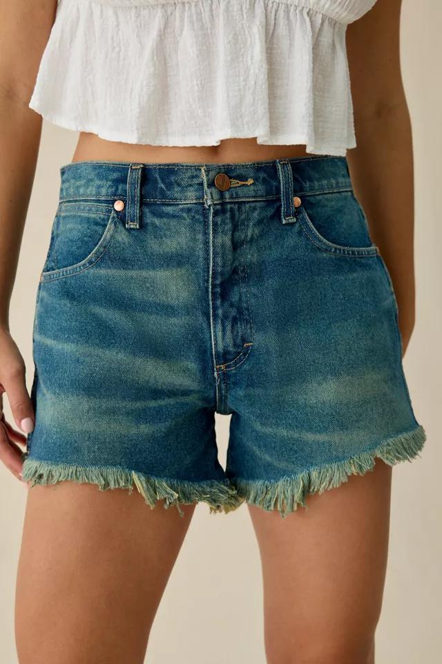 Wrangler Reworked High-Rise Denim Shorts by WRANGLER