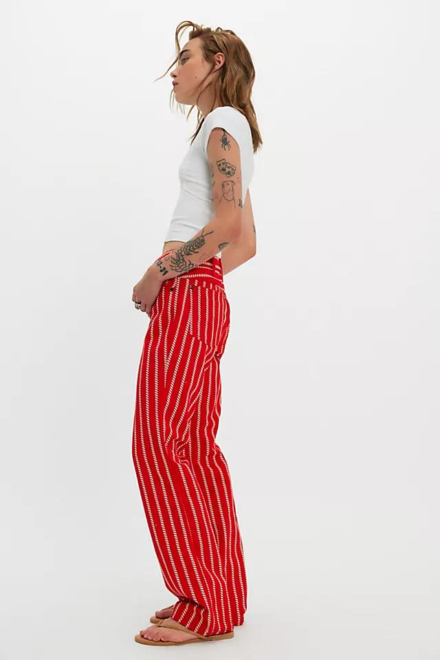 Wrangler Wrancher Printed Mid-Rise Bootcut Jeans by WRANGLER | FREE PEOPLE