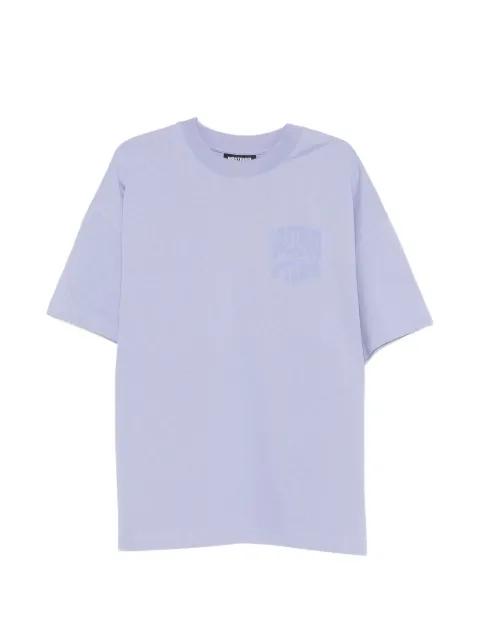 Flynn V2 logo-print drop-shoulder T-shirt by WRSTBHVR