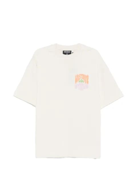 Flynn graphic-print cotton T-shirt by WRSTBHVR