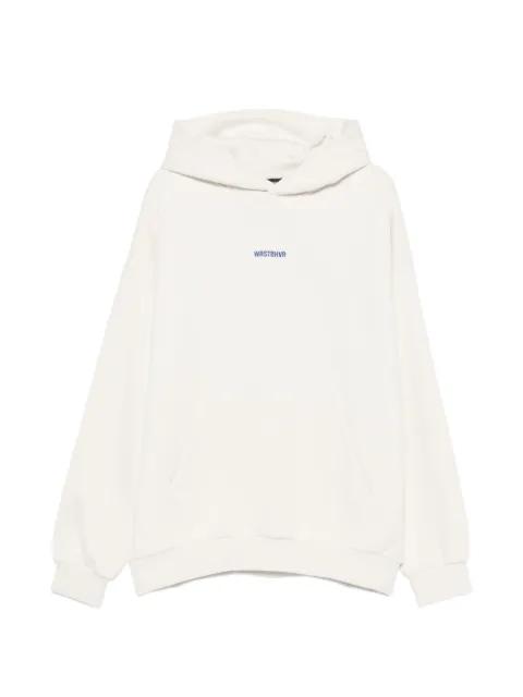 Garm V5 logo-print hoodie by WRSTBHVR