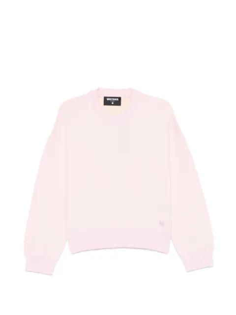 Garm logo-detail dropped-shoulder sweater by WRSTBHVR