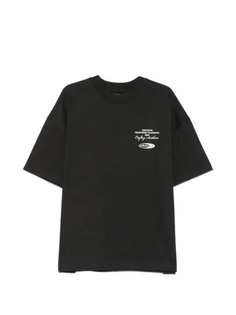 Studio V13 logo-print drop-shoulder T-shirt by WRSTBHVR