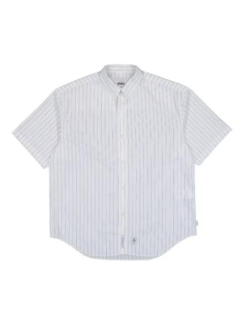 BD 03 pinstripe-pattern short-sleeve shirt by WTAPS