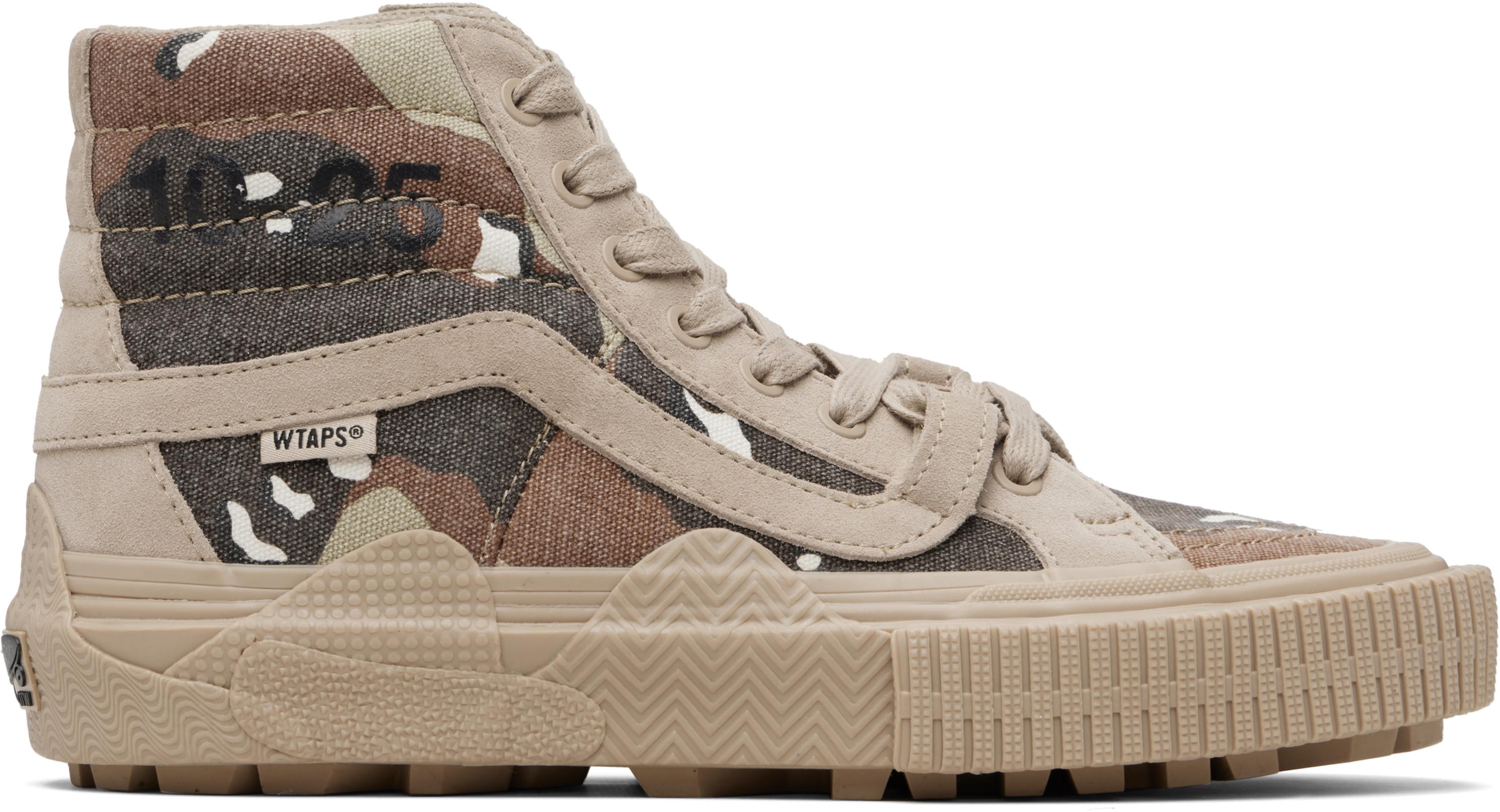Beige Vans & OAMC Edition Sk8-Hi GL Lug Sneakers by WTAPS