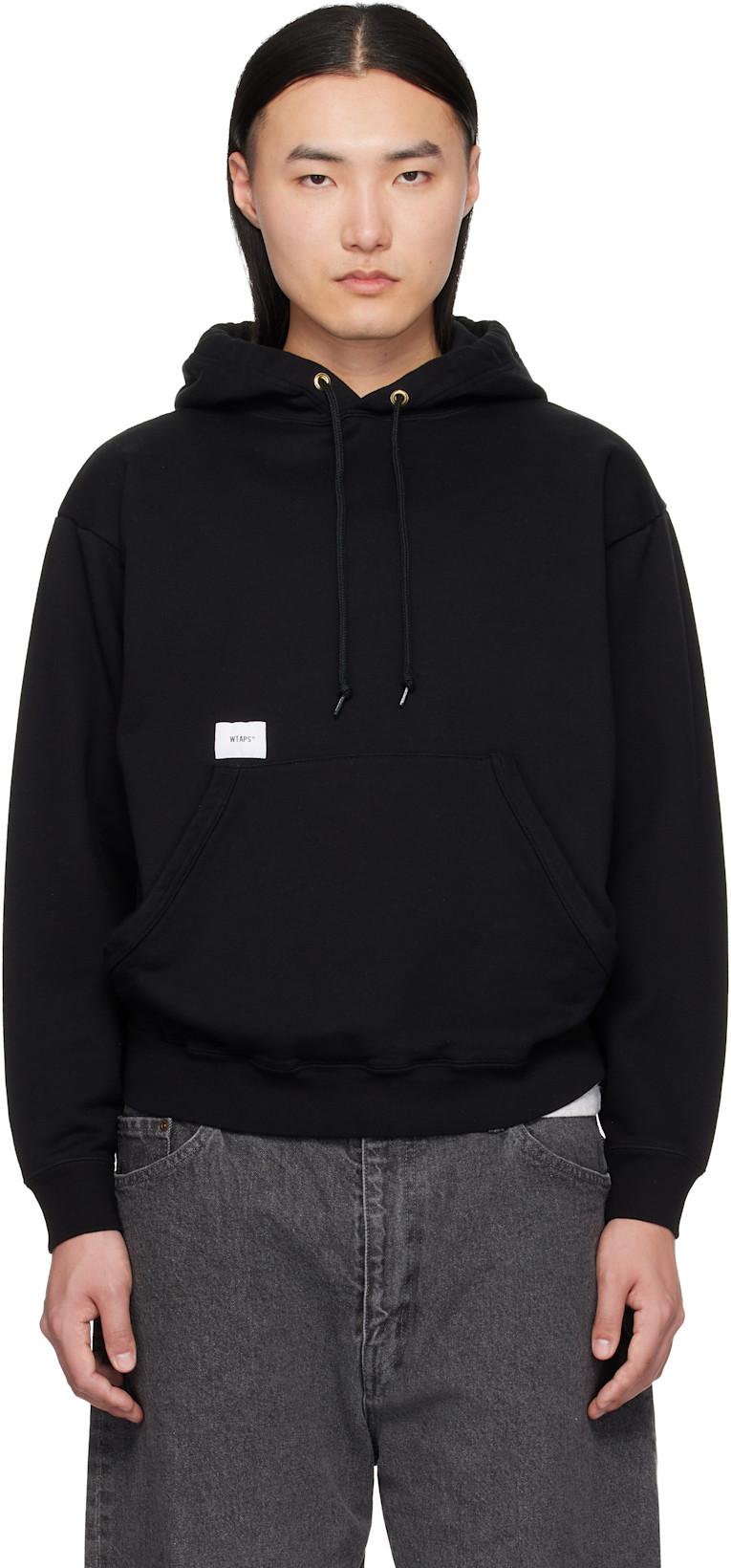 Black SIGN-YD Hoodie by WTAPS